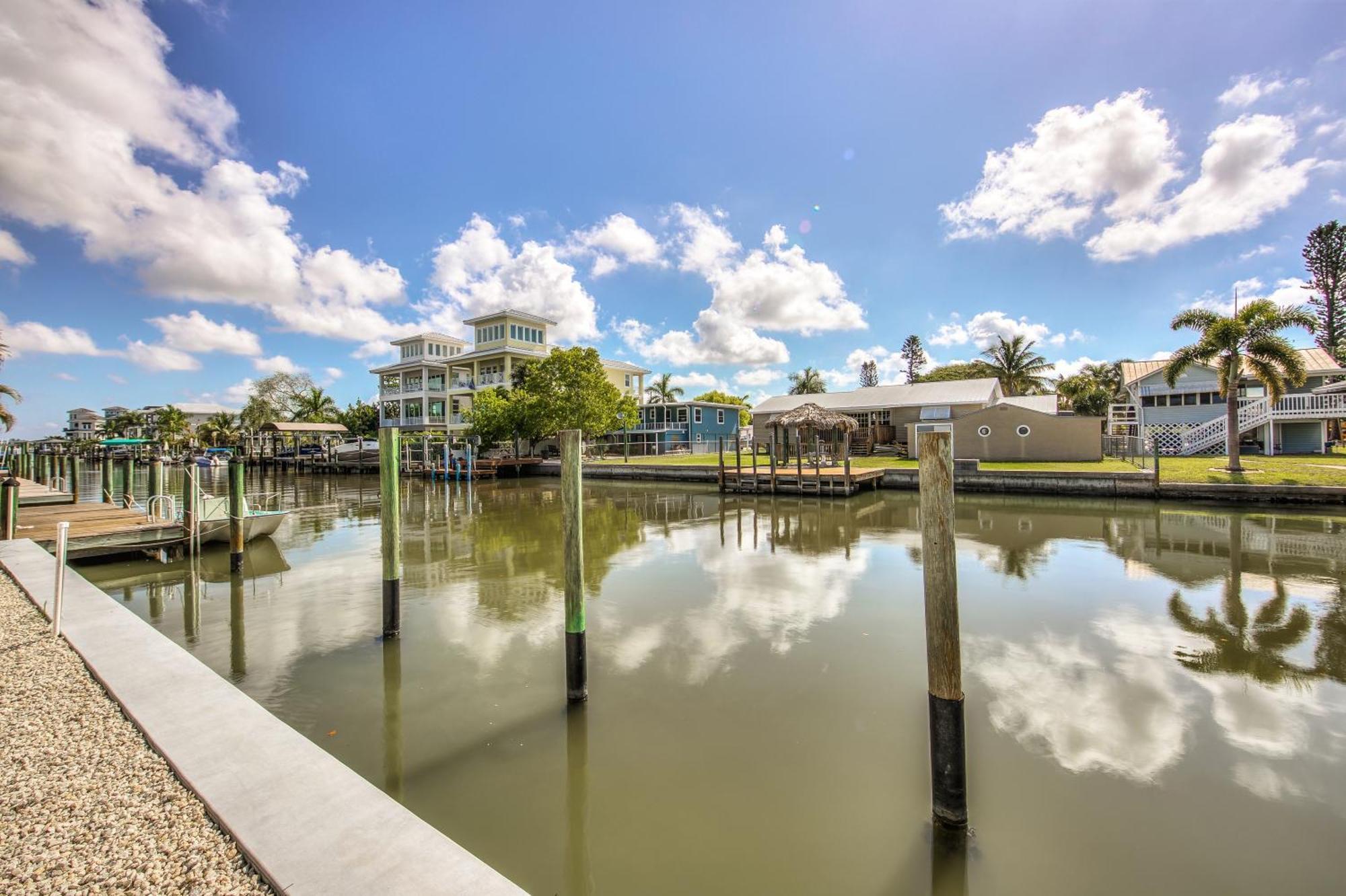 Waterfront - Nestled On The Bay, Heated Pool And Spa - Tidewater - Roelens Vila Fort Myers Beach Exterior foto