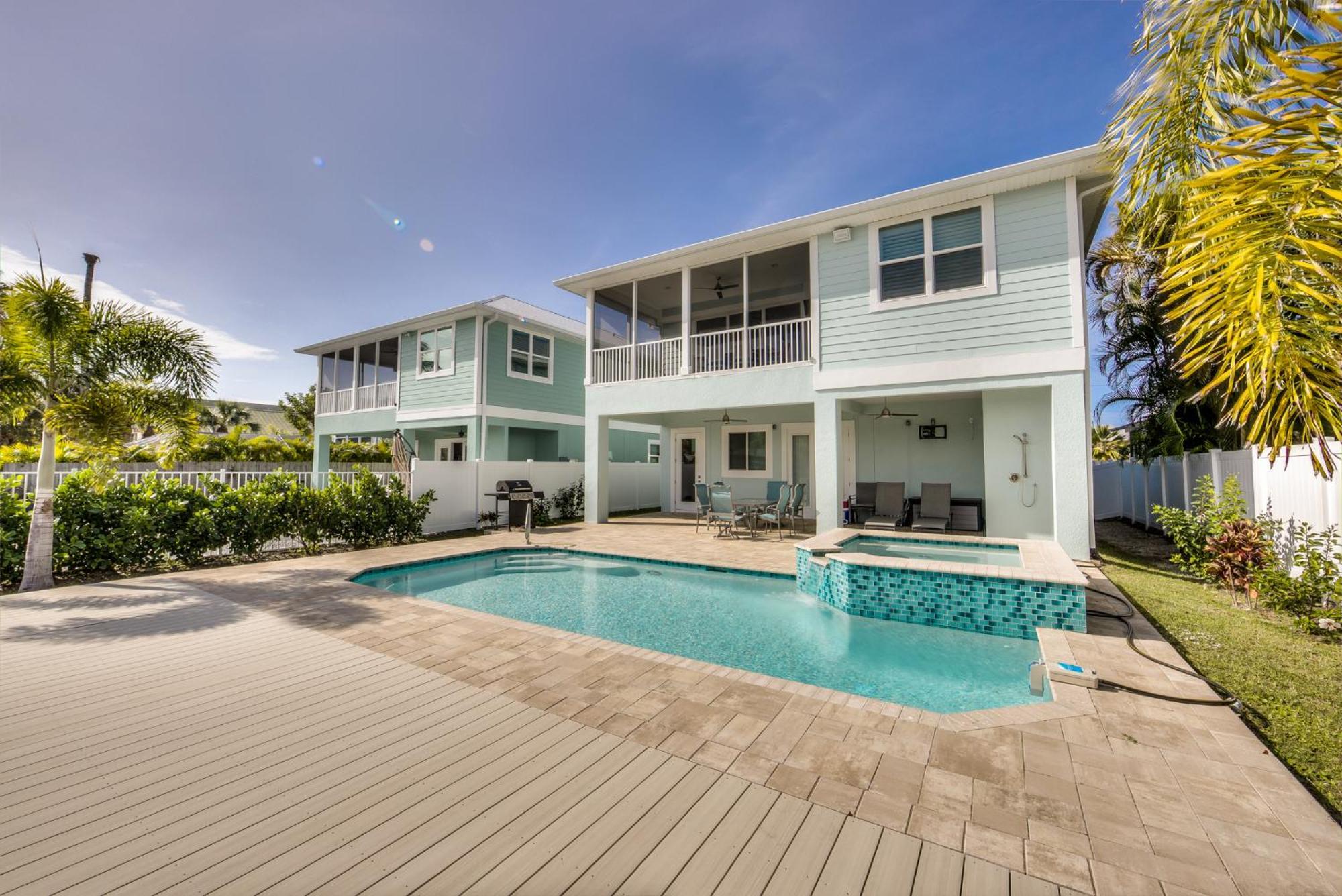 Waterfront - Nestled On The Bay, Heated Pool And Spa - Tidewater - Roelens Vila Fort Myers Beach Exterior foto