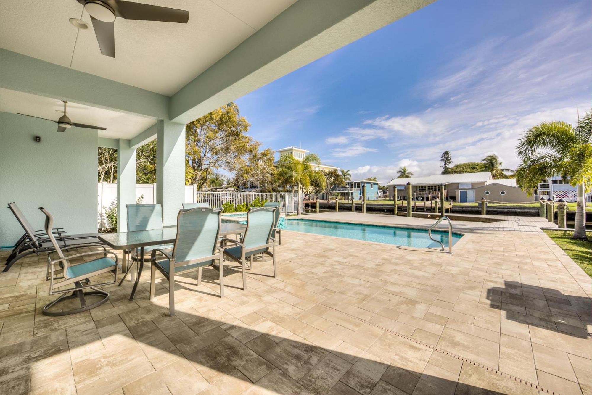 Waterfront - Nestled On The Bay, Heated Pool And Spa - Tidewater - Roelens Vila Fort Myers Beach Exterior foto