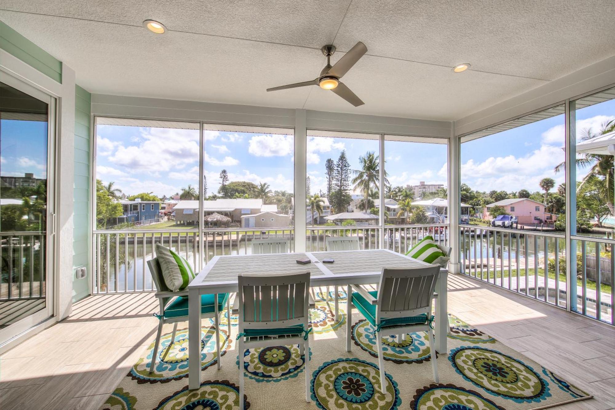 Waterfront - Nestled On The Bay, Heated Pool And Spa - Tidewater - Roelens Vila Fort Myers Beach Exterior foto