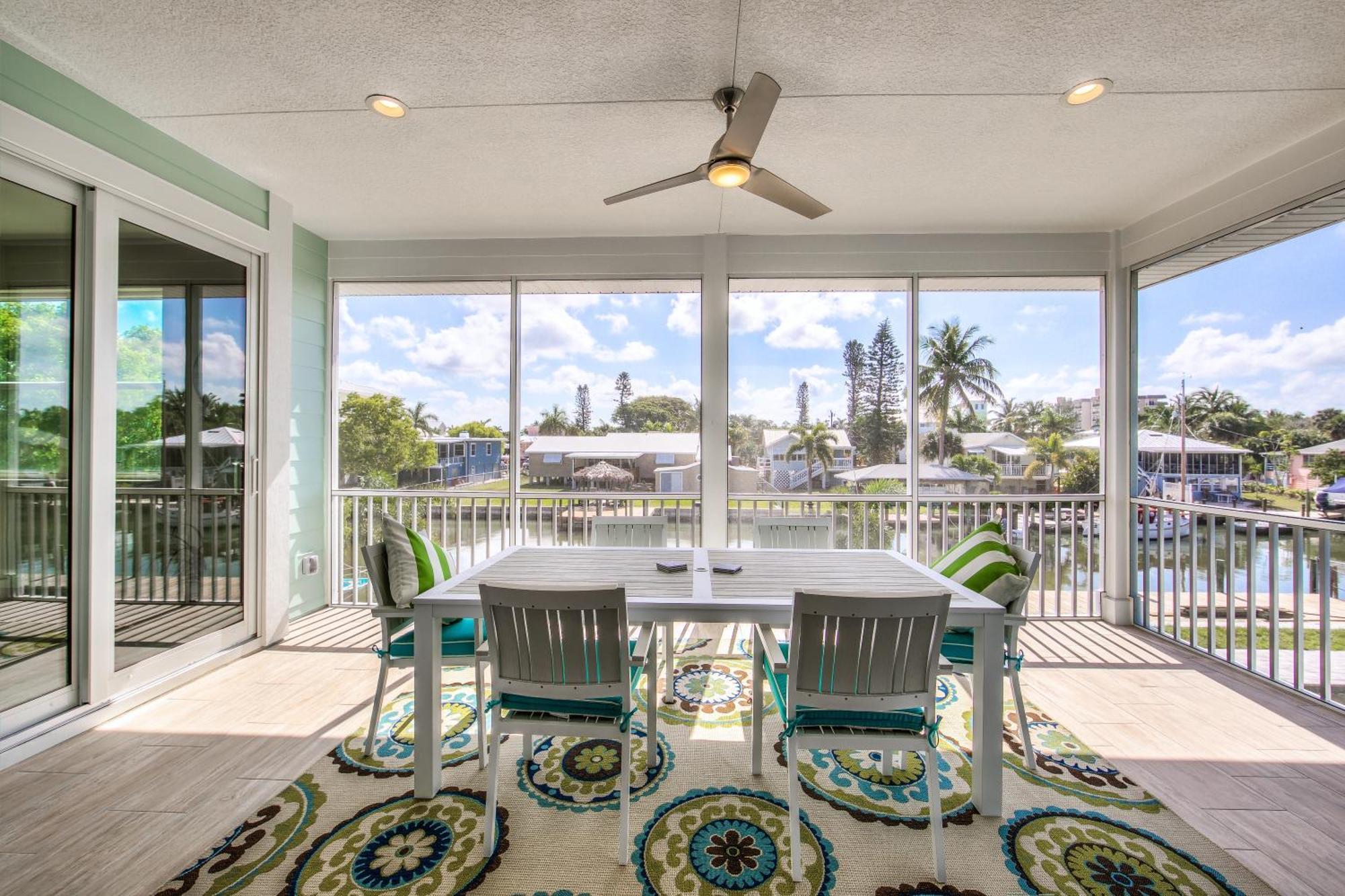 Waterfront - Nestled On The Bay, Heated Pool And Spa - Tidewater - Roelens Vila Fort Myers Beach Exterior foto